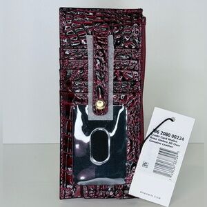 Brahmin NWT Rose Ombre All Over CC Wallet - 🌹